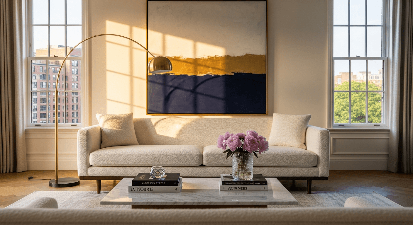 Luxury curated interior